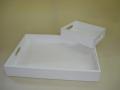 Bandejas de madera para eventos, desayunos, catering.