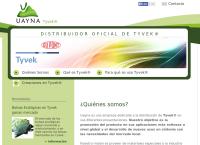Sitio web de Uayna Tyvek