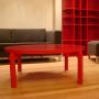Sillones mesas ratonas y bibliotecas