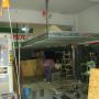 ESTRUCTURA con tensores al techo