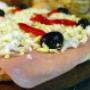 pizza especial con hueevo 8 porciones