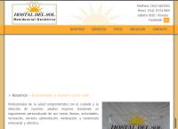 Sitio web de Residencial Geriátrico Hostal Del Sol