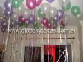 50 Globos con helio. Redondos, Lisos, Perlados o Standard