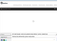 Sitio web de Pet Shop Marketcan