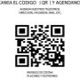 nuestro codigo  QR  para agendar nuestros datos