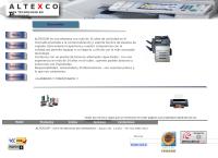 Sitio web de Altexcop