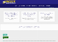 Sitio web de Scot Electronica