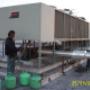 Carga de gas a equipo central.