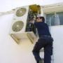 Instalación de split de 36000 frigorías en altura