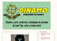 Sitio web de DINAMO INDUMENTARIA SA-diseño y estampado de prendas