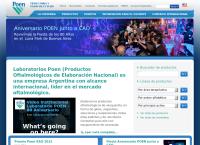 Sitio web de Laboratorios Poen S.a.c.i.f.i