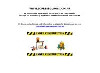 Sitio web de Lopez Seguros