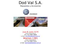 Dod Val S a C i