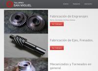 Sitio web de Talleres San Miguel
