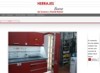 Sitio web de Herrajes Boese