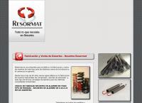 Sitio web de Resormat