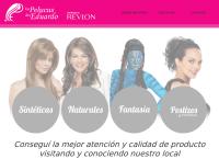 Sitio web de Las Pelucas de Eduardo