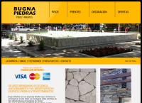 Sitio web de Bugna piedras SRL