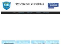 Sitio web de Ser - Seguridad Integral