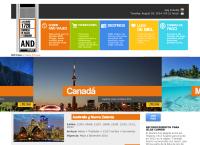 Sitio web de A N D Viajes Paquetes Turisticos Venta de Pasajes Aereos - Bus