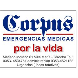 CORPUS SRL- EMERGENCIAS Y URGENCIAS MEDICAS.