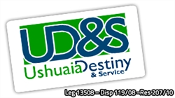 Ushuaia Destiny & Service Viajes Turismo Leg 13508 - D 119/08