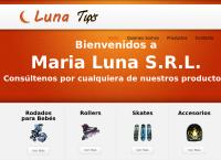 Sitio web de MARIA LUNA S.R.L. rodados para bebes y niño