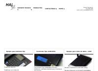 Sitio web de Hal Tel