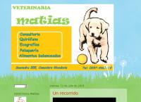 Sitio web de Veterinaria Matias