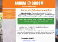 Sitio web de Animal Groom