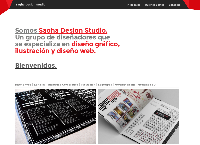 Sitio web de Sagha Design