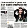 Nota en Diario "La Capital"