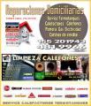 Service Calefones calefactores Termotanques plomero gasista electricista mar del plata