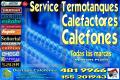 service calefactores termotanques calefones