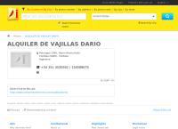 Alquiler de Vajillas Dario