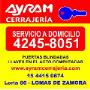 Somos una empresa dedicada al servicio de su seguridad. Atendemos al hogar, empresas, consorcios y obras e instituciones.

? Cerrajería ? Cerraduras ? Cajas fuertes ? Candados ? Bisagras
? Atención integral de obras, venta y colocación ? Servicio a domicilio
? Puertas blindadas ? Automatización de portones ? Venta y colocación de herrajes

? CERRAJERÍA
Herrajes para portones || Automatización de portones || Corredizos y levadizo || Cerraduras tipo pomo || Cerraduras para mueble || Copiado de todo tipo de llaves || Cerraduras de seguridad || Cerraduras computadas || Candados || Candados blindados || Cierrapuertas aéreos || Cierrapuertas de piso || Manijas || Aperturas judiciales || Manijones || Bisagras || Pasadores || Cierres de ventanas || Cajas fuertes || Buzones de pie || Buzones de reja || Cofres de mano porta-valores || Herrajes de hierro forjado || Sistemas antipánico de emergencia || Venta y colocación de herrajes || Cerraduras para consorcio de cierre automático.