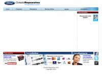 Sitio web de Oviedo Repuestos Ford
