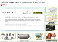 Sitio web de Inter West S.r.l.