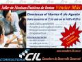 Taller de Técnicas de Venta VENDER MAS
