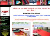 Sitio web de Textil Wilde Manteleria