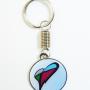 Llavero circular con dome