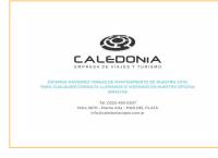 Sitio web de Caledonia Viajes