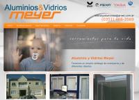 Sitio web de Aluminios Y Vidrios Meyer