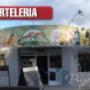 La Ochava, cartel en chapa