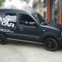 fast Car, ploteo negro mate + letras en vinilo