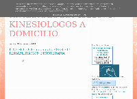 Sitio web de Kinesiologia a Domicilio