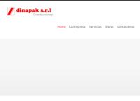 Sitio web de Dinapak srl