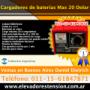 Cargador de baterias Max 20 Dolar