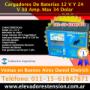 Cargador de baterias Max 34 Servicio Pesado