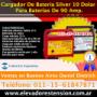 Cargador de baterias para autos Silver 6 Dolar